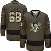 Glued Pittsburgh Penguins #68 Jaromir Jagr Green Salute to Service NHL Jersey,baseball caps,new era cap wholesale,wholesale hats